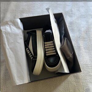 Rick Owens Lido DRKSHDW Vintage Low Black Milk